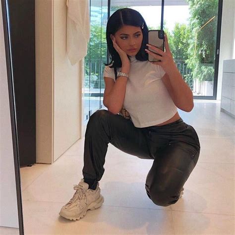 Kylie Jenner Models These Buzzy Balenciaga Sneakers on .